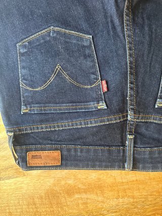 Pantalones Levi's Mujer Azul Oscuro
