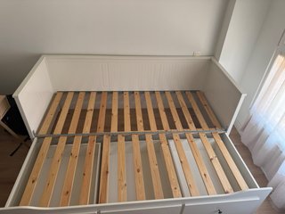 En madrid, Sofá Cama Blanco Ikea Hemnes