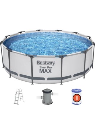 Piscina Bestway Steel Pro MAX Redonda