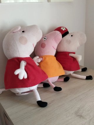 Lote Peluches Peppa Pig