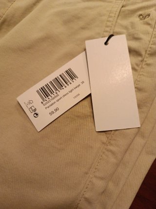Pantalón Silbon Talla 38 Beige