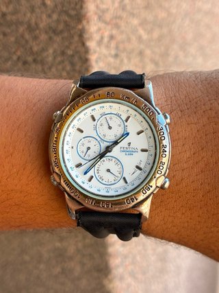 Reloj Festina Chronograph Alarm Vintage años 80