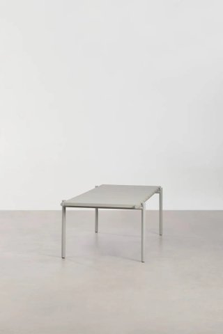 Mesa Comedor Tossa Acero Blanca 235x105 cm Sklum