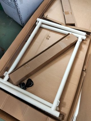 Mesa Comedor Tossa Acero Blanca 235x105 cm Sklum