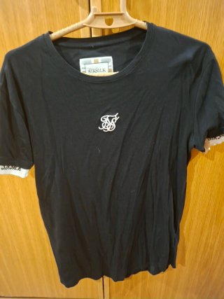 Camiseta SikSilk Negra Talla M