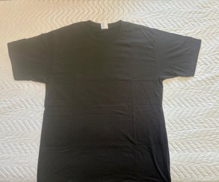 Camiseta negra tigre Free and Wild talla L – 100%