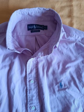 Camisa Ralph Lauren Rosa Talla L