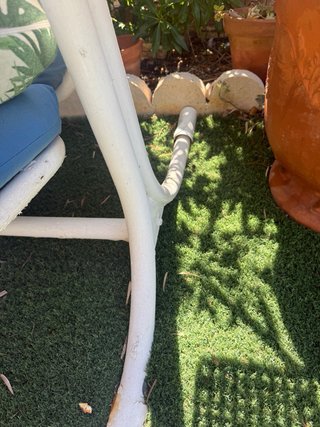 Columpio de jardín con cojines