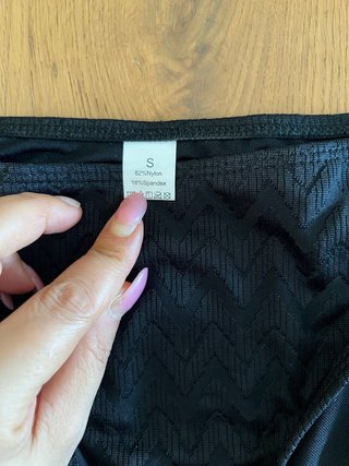 Bikini nero taglia S - nuovo