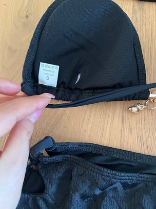 Bikini nero taglia S - nuovo