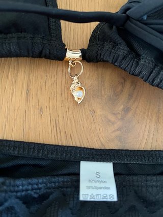 Bikini nero taglia S - nuovo