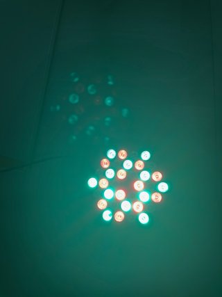 Foco LED Rojo Verde Azul CADA UNO 15E