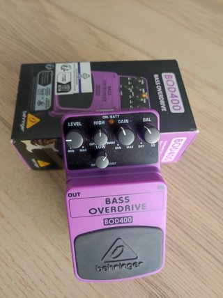 Behringer BOD400 Bass Overdrive Pedal
