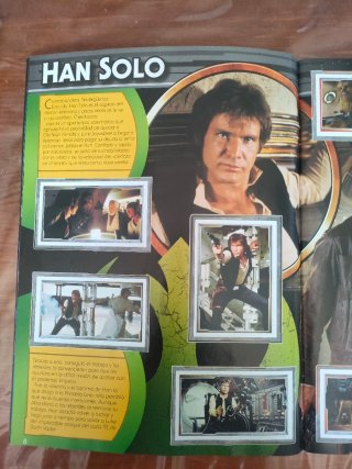 Álbum Star Wars El Despertar Fuerza Completo