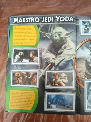 Álbum Star Wars El Despertar Fuerza Completo