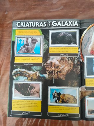 Álbum Star Wars El Despertar Fuerza Completo