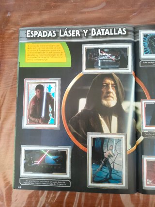 Álbum Star Wars El Despertar Fuerza Completo