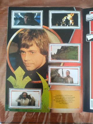 Álbum Star Wars El Despertar Fuerza Completo