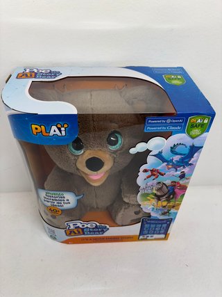 PLAi PoE el Osito Cuentacuentos con IA