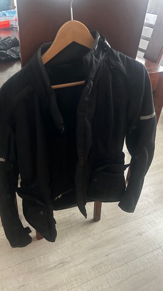 Chaqueta Moto Mujer Talla M Negra