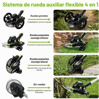 Desbrozadora Eléctrica con Baterías