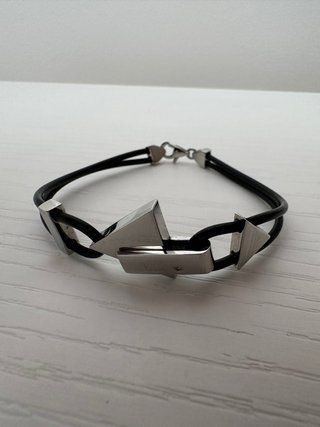 Bracciale Bliss Uomo con Vero Diamante 0.01 Carati