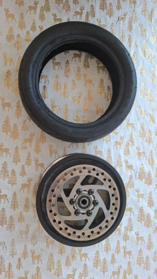 2 Ruedas Patinete Eléctrico con Disco