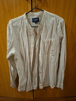 Camisa vaquera azul y gris