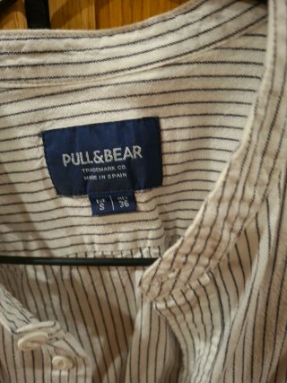 Camisa vaquera azul y gris