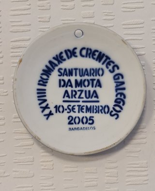 Colección 4 medallones Sargadelos Romaxe Crentes