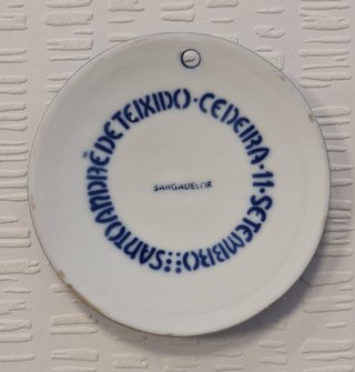 Colección 4 medallones Sargadelos Romaxe Crentes