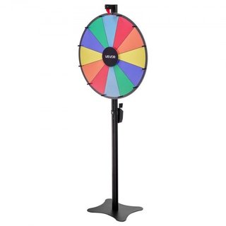 610 mm Spinning Prize Wheel, 12 Slots Spinning Whe