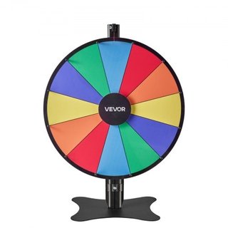 610 mm Spinning Prize Wheel, 12 Slots Spinning Whe