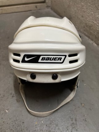Casco Hockey Bauer Blanco (Niño 12años)