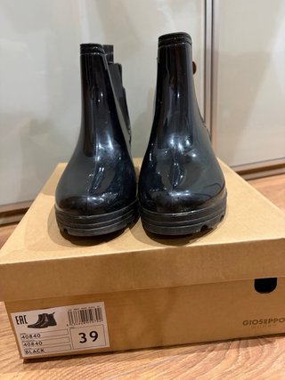 Botas de agua Gioseppo Negras Talla 39