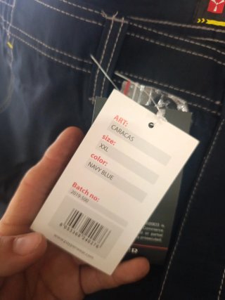 PAYPER Pantalón Corto Azul Talla xxl