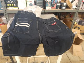 PAYPER Pantalón Corto Azul Talla xxl