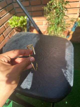Pulsera Infinito Baño Oro Acero Inoxidable