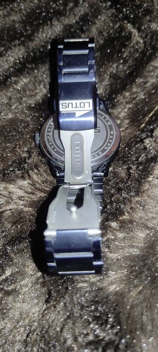 Reloj Lotus Modelo 18163 Negro/Plateado