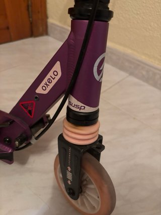 Patinete infantil morado