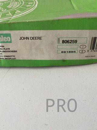 Disco Embrague tractor John Deere 806259