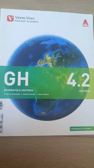 GH 4, Geografía e historia, Educación Secundari...