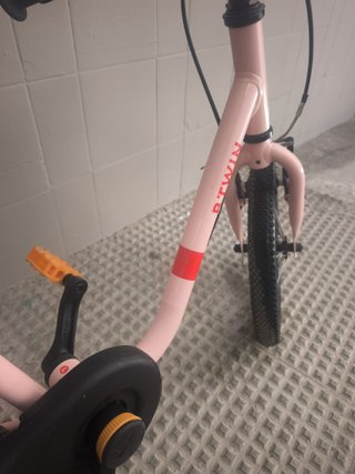 Bicicleta evolutiva infantil rosa