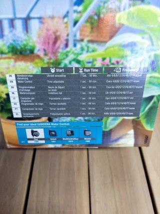 Gardena Programador de riego Flex riego automático