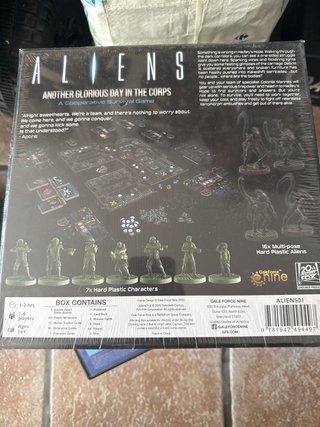 Pack Juegos Mesa Aliens (4 Juegos)