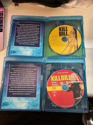 Kill Bill Vol. 1 y 2 Blu-ray Español