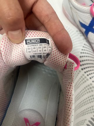 Zapatillas Fútbol Sala Munich Blancas y Rosas