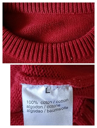 Jersey  Rojo Talla L