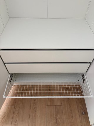 Armario ropero 2 puertas abatibles blanco
