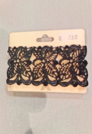 Lote 7 pulseras con corazón y cadena